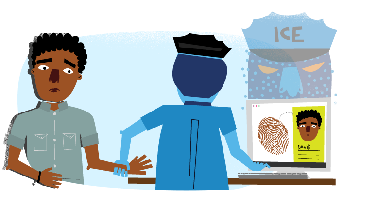 David gets arrested by ICE