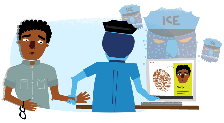 David gets arrested by ICE